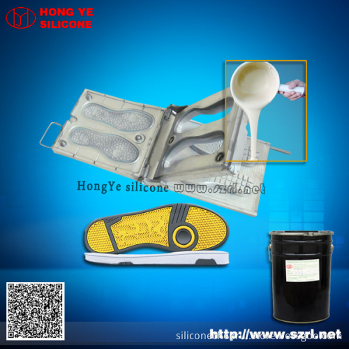 Silicone rubber for shoe mold making